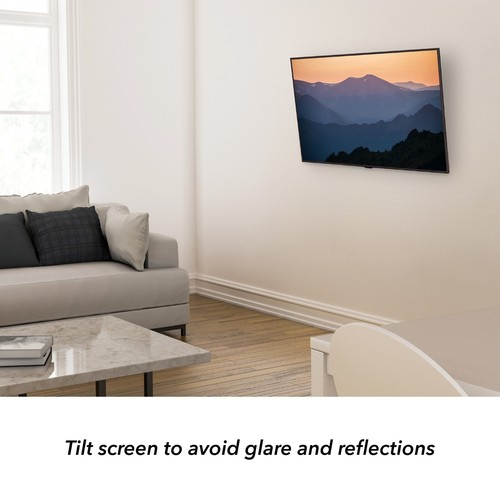 AVF XPL401 Slim TV Wall Mount Advanced Tilt Bracket, Up to 55" & 45kg - Picture 2 of 7