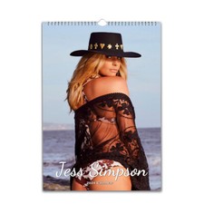 Sexy Jessica Simpson Calendar 2027/28 Personalised Choose Start