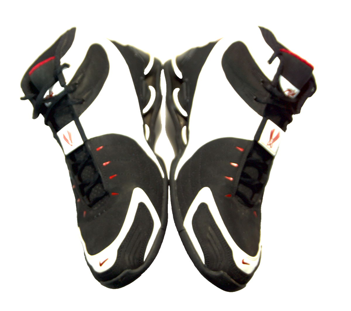 🏀🌟 -Nike SHOX VC5 Vince Carter Black White Red Sizes 9.5 US