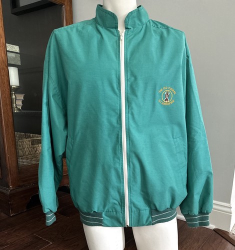 Vintage The Old Course St. Andrews Scotland Coat XL Made In England