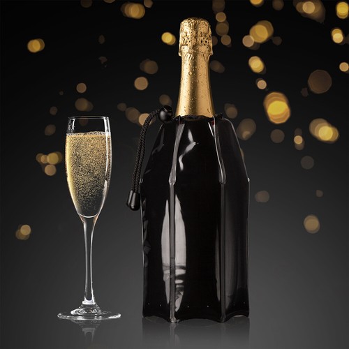 Rafraichisseur à champagne noir plastique  - Bild 3 von 3