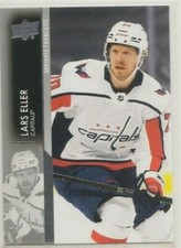 LARS ELLER ~ 2021-22 Upper Deck FRENCH VARIATION #189 ~ Washington Capitals ~ SP