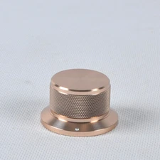 1pc Aluminum Vintage Control Knurled knob Gold for Guitar Amplifier Parts