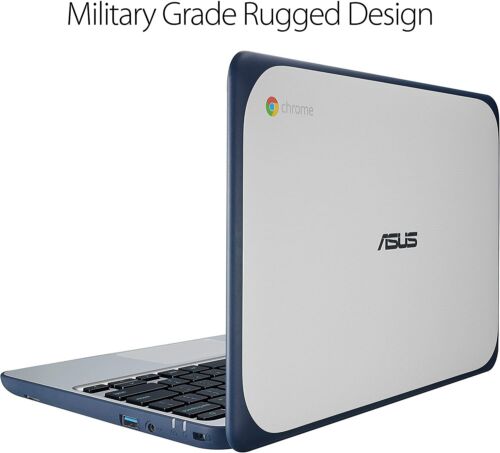 Asus Chromebook 11.6" N3060 1.6GHz 4GB RAM 16GB SSD C202SA-YS01 .Good Condition - Afbeelding 4 van 5