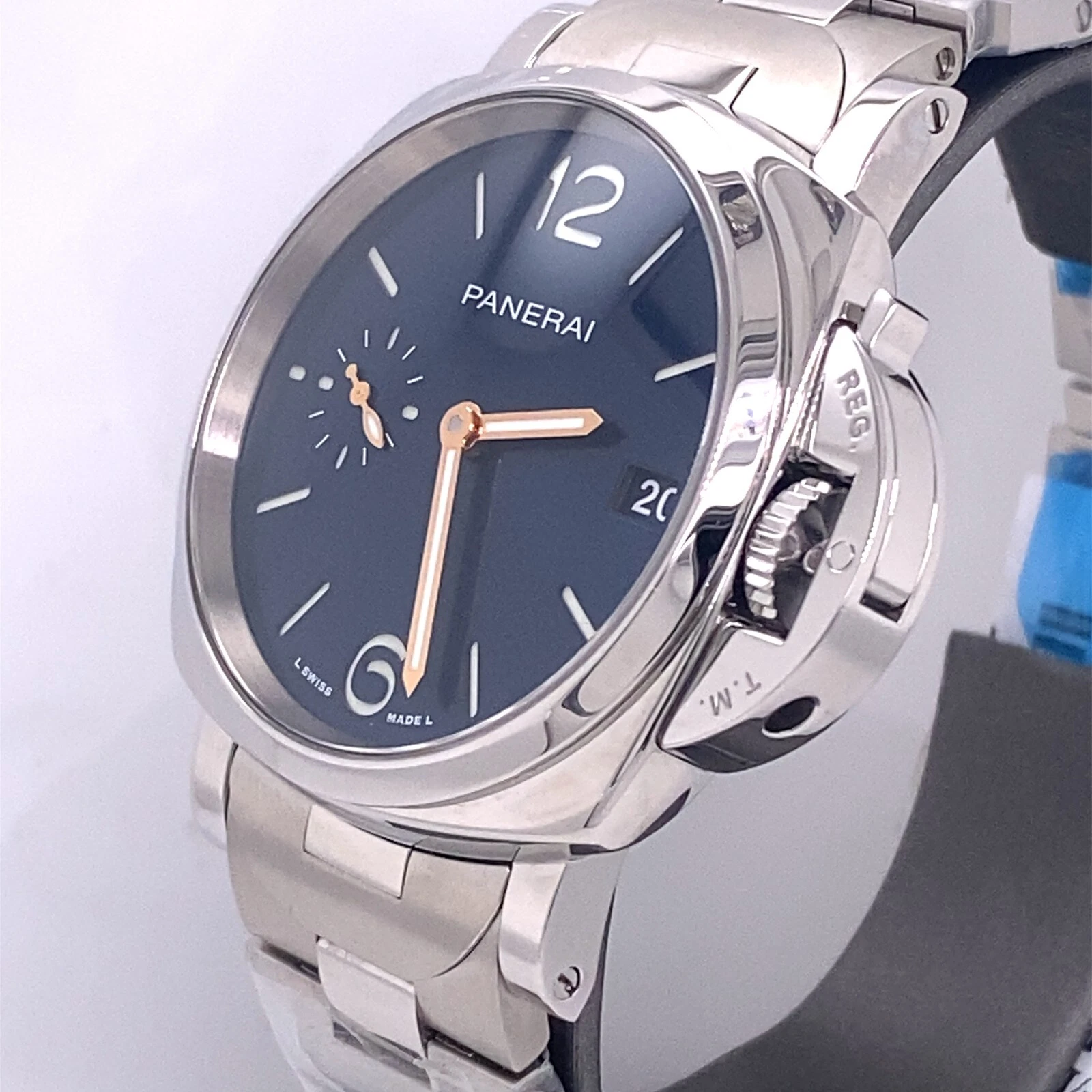 Panerai — Panerai Luminor Due Automatic 38mm  Pam 1123 - PAM01123 - Brand New!