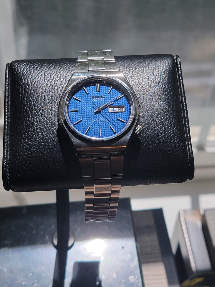 Vintage 1978 SEIKO ACTUS SilverWave 6306-8010 RARE JDM Blue Vintage 1978 SEIKO ACTUS SilverWave 6306-8010 RARE JDM Blue
