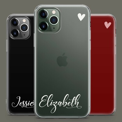 Personalisiert Handyhülle Name Harte Hülle für Apple iPhone 16 15 14 13 12+