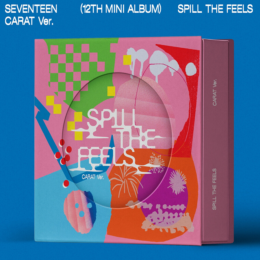 SEVENTEEN SPILL THE FEELS CARAT盤 新品未開封② SEVENTEEN [SPILL THE FEELS] 12th Mini Album CARAT Ver/CD+