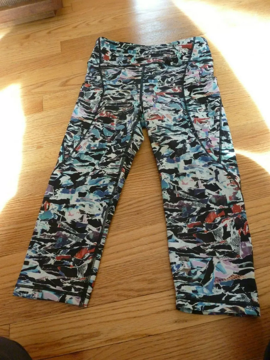 Lululemon Multi Colored Leggings Size 6