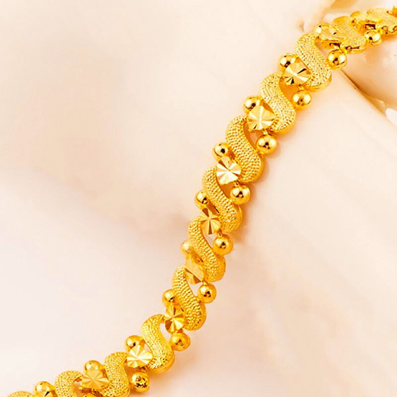 【AMBUSH】SMALL TEXTURED CHAIN BRACELET 2色展開 Silver Gold Small Padlock Chain Bracelet - Silver/Gold – Feature