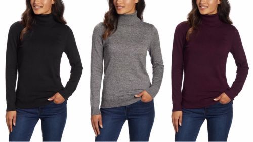 Andrew Marc Ladies Turtleneck - S - Gray