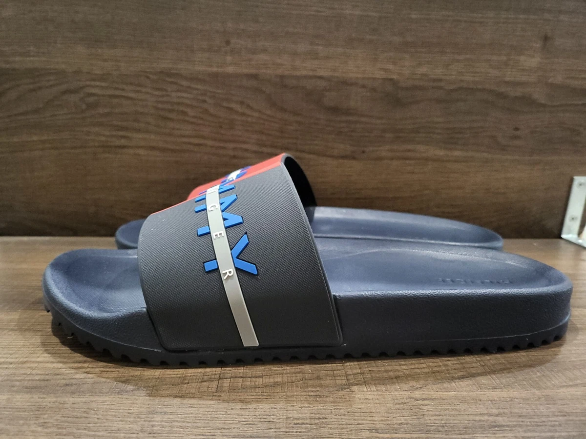 Tommy hilfiger colorful slides Clearance
