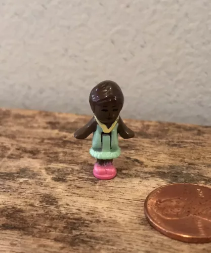 Polly Pocket Vintage Doll Stampin' School Mrs. Kelly Bluebird Toys 1992