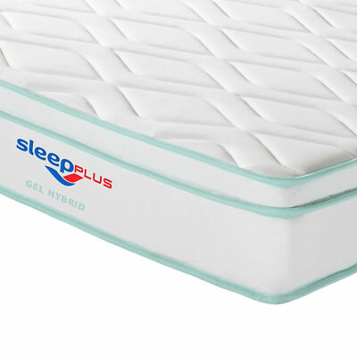 5 FUSS SLEEP PLUS REFRESH GEL MEMORY FOAM ORTHOPÄDISCHE MATRATZE HYBRID ROLLSTAUBSAUGER