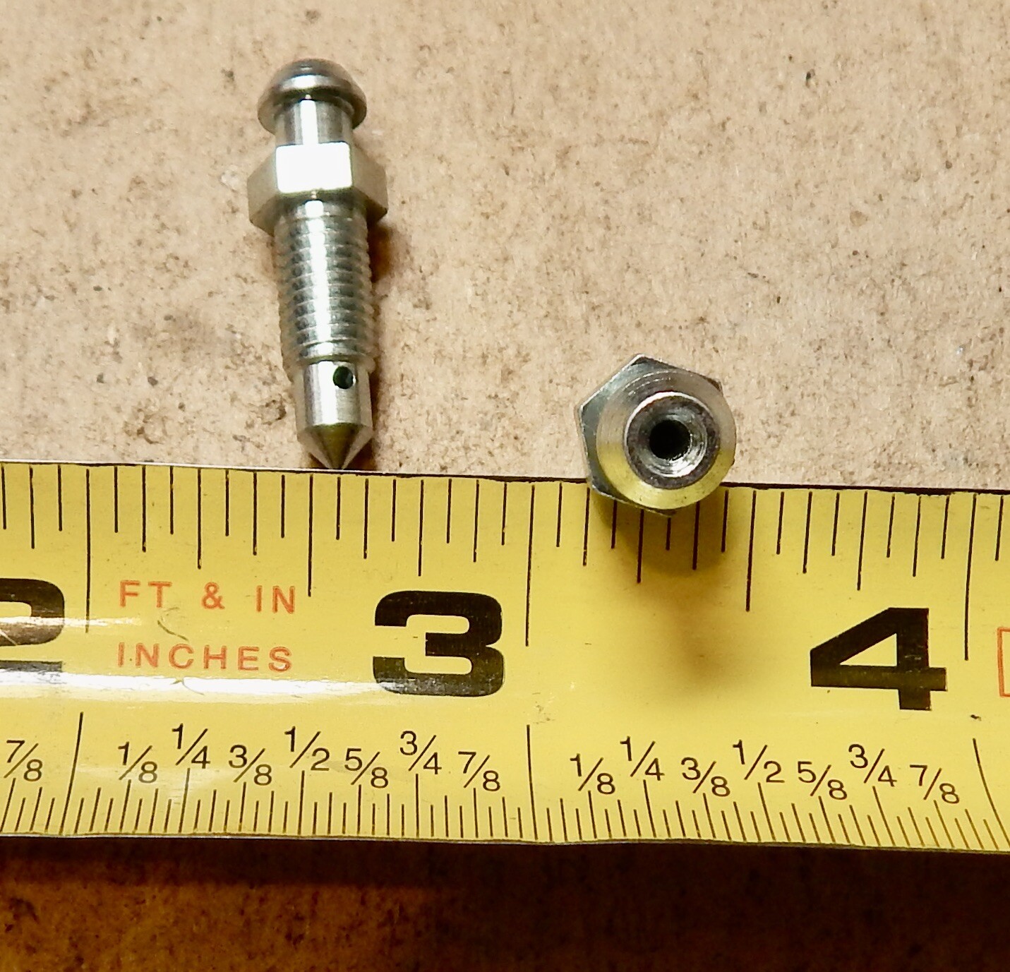 Wheel Cylinder Bleed Screws 2 Each Fits 5681 MGA/MGB Clutch Slave Caliper 196K eBay