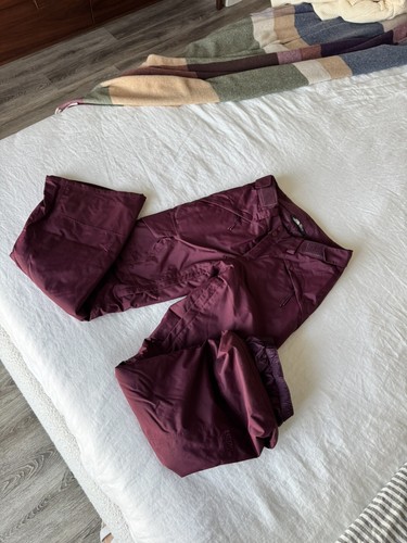 The North Face Freedom Insulated Ski Pant Women XS Burgundy - Picture 6 of 7