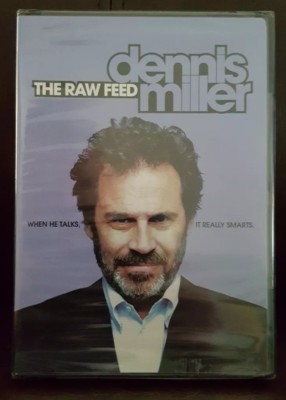 **BRAND NEW** Dennis Miller: The Raw Feed (DVD) When he talks, it really smarts.