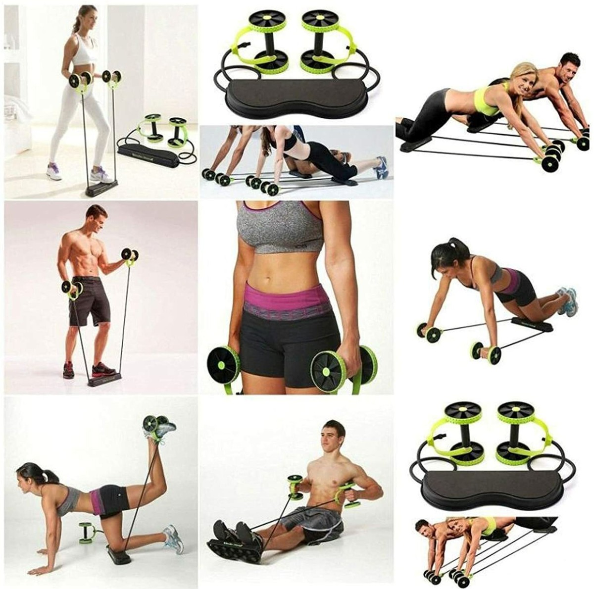 Revoflex Xtreme Abdominal ABS Powerful Trainer Workout Kit Men