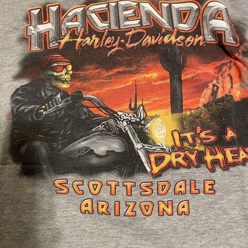 Hacienda Harley Davidson T-Shirt Scottsdale Arizona S S Tee Mens No Tags✅ Pics - Picture 2 of 6
