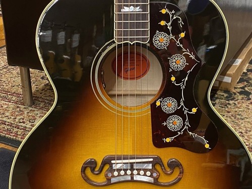 Gibson King of Flat Top SJ 200 Orignal  Vintage Sunburst - Picture 3 of 9