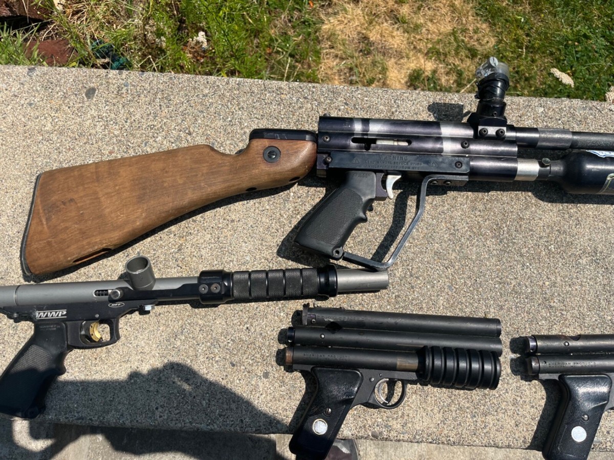 Benjamin/Sheridan/Razorback Vintage paint ball | eBay