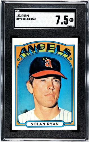 Nolan Ryan 1972 Topps #595 SGC 7.5
