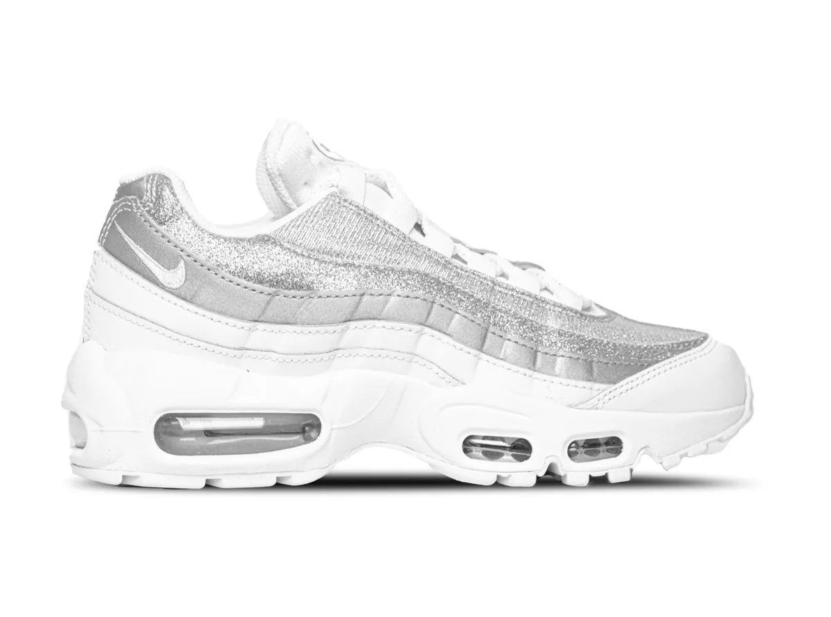 Air max 95 sales white sale