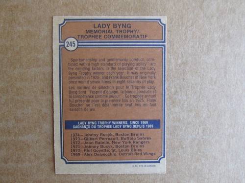 1974-75 OPC HOCKEY CARD SINGLES #201-396 COMPLETE YOUR SET U-PICK UPDATED 8/19 - Picture 54 of 280