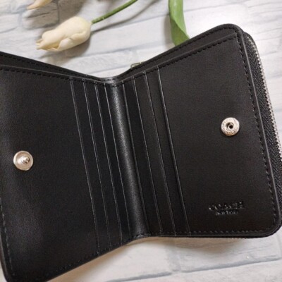 折りたたみ財布 JILLSTUART BONNIE Coin charm decorated black leather 5BNY211 JILL BY JILLSTUART☆[BONNIE] 本革 折りたたみ財布 (JILLSTUART