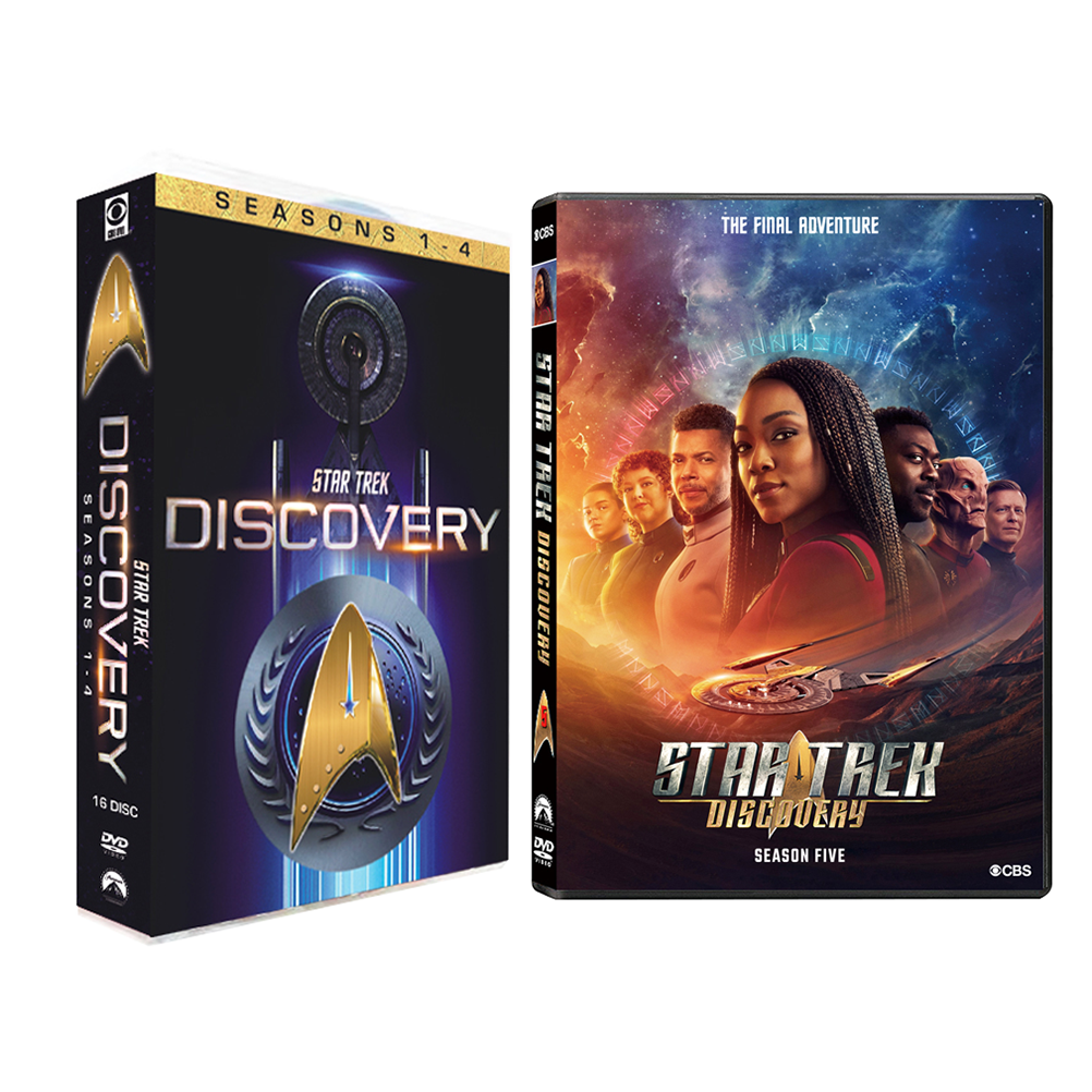 Star Trek Discovery The Complete Series Seasons 1-5 DVD Set Fast Shipping & New