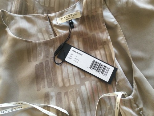 Halston Heritage Women's Striped Mini Dress Size S New tags RRP £250.00 - Picture 2 of 13