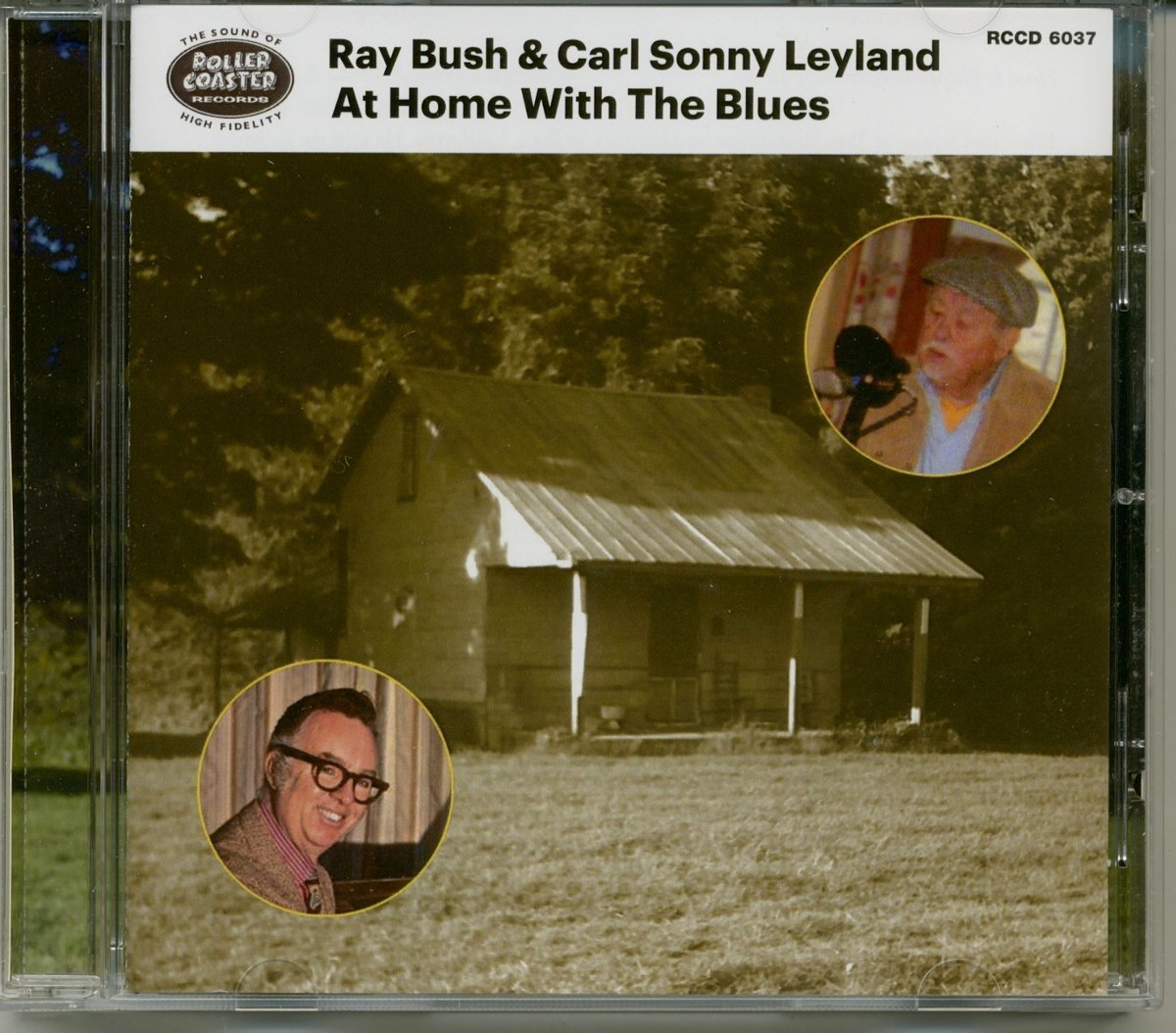 Ray Bush and Carl Sonny Leyland At Home With The Blues (CD)
