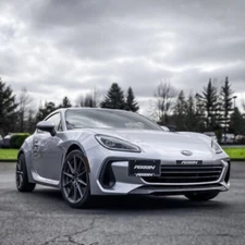 Perrin Front License Plate Relocation Kit for 2022-2025 Subaru BRZ Toyota GR86