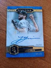 2021 Topps Five Star Lucas Giolito Star Signatures Blue Auto /25