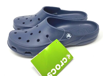 CROCS Freesail Clog Mules Women's size 11 Navy Blue NEW