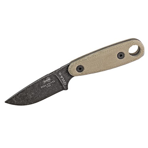 Esee Knives IZULAIIBBO IzulaII Black Tactical Fixed Blade Knife