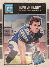 2016 Panini Donruss Optic Football Rated Rookies #169: Hunter Henry Donruss