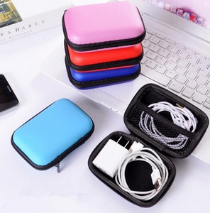 Case Storage Bag Pouch Box for SD TF Card Earphones Headphones Headset Portable