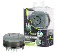 FURminator Badebürste Shampoo Bürste für Hunde und Katzen für gläzendes Fell