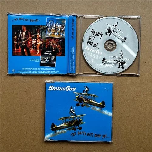 STATUS QUO - lot of 3 CD singles- party ain't over yet + promo + francis rossi - Изображение 2 из 4