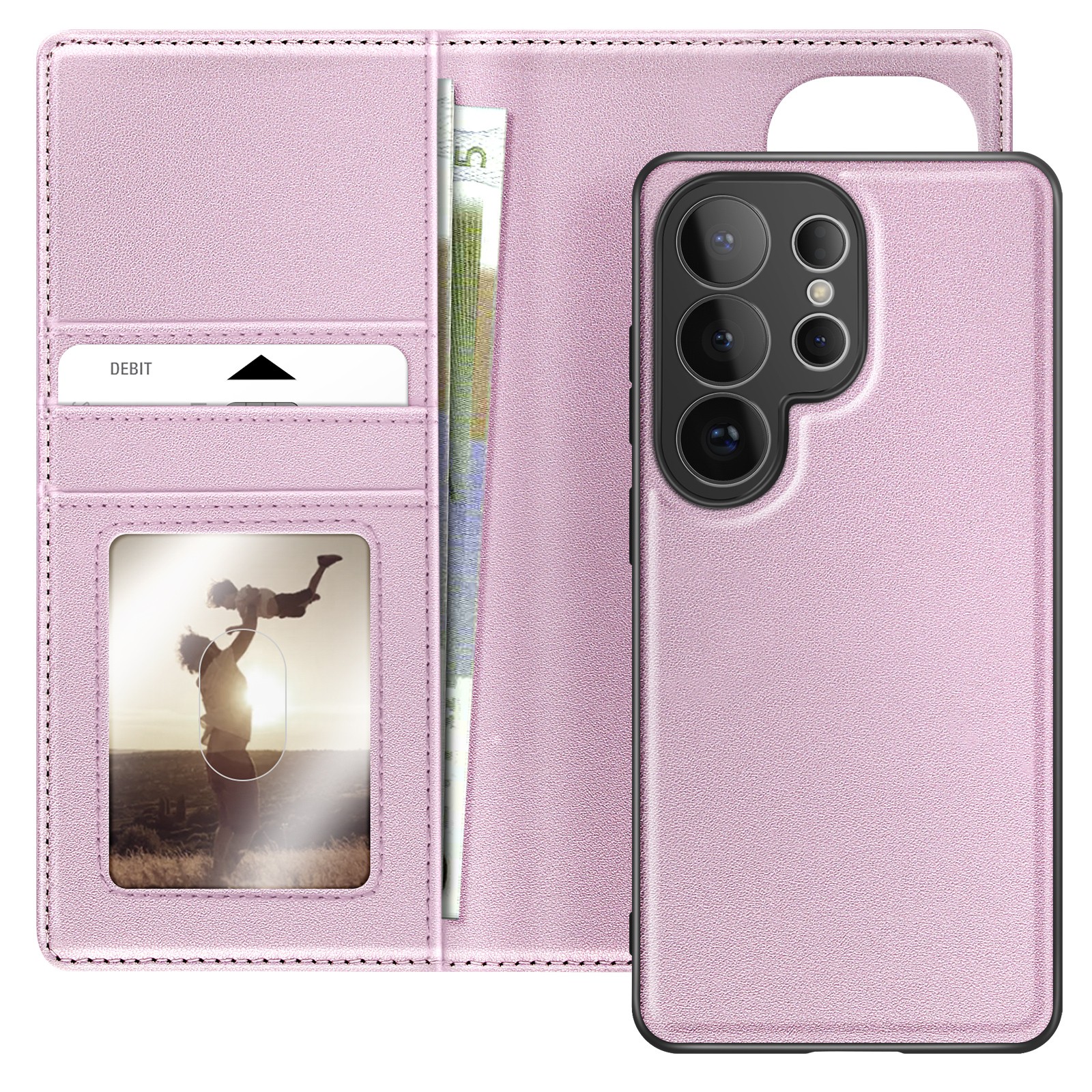 Coque portefeuille Galaxy S26 Ultra pour éviter les rayures