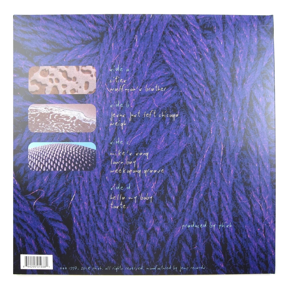 Phish - Slip Stitch and Pass Vinyl 2xLP-2018 (Black)-MINT-Opened To Check Color Foto 3 de 3