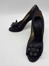 Pre-Owned Guiseppe Zanotti Black Size 37.5 Pump Heels