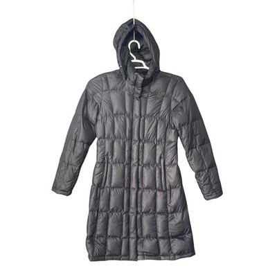 The North Face Metropolis 550 Down Parka Jacket Black Womens Medium Outdoors Zip