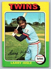 1975 Topps Baseball #526 Larry Hisle Twins