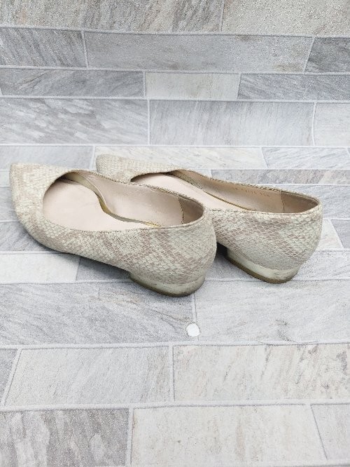 Diana Python Pattern Flat Pumps Size 21 1/2 Pink … - image 2