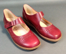Mephisto Mobils  Enoria Perf Oxblood Shoe - UK 7.5 EU 40-41 - Leather AM/JE