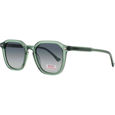 Roxy Women's Sunglasses Green Plastic Geometric Shape Full Rim Frame RX7014 GRN
