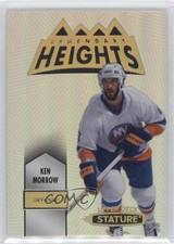 2021-22 Upper Deck Stature Legendary Heights Ken Morrow #LH-11 13vr
