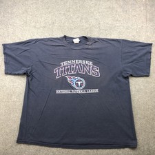 Vintage Tennessee Titans Shirt Mens 2XL NFL Football Tee 2000s National League